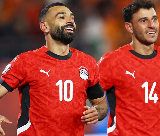 Salah san bằng kỷ lục ghi bàn, Ai Cập đánh vào bán kết Cúp châu Phi