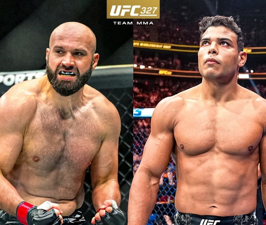 Paulo Costa lên hạng bán nặng, đối đầu sát thủ bất bại Azamat Murzakanov