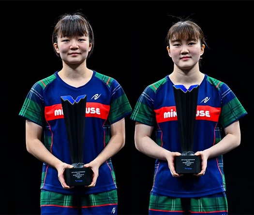 Yokoi Sakura và Odo Satsuki bảo vệ thành công ngôi vô địch đôi nữ tại WTT Star Contender Doha 2026