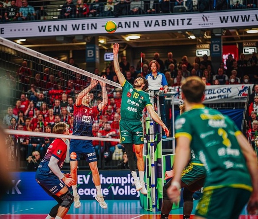 Zawiercie áp đảo Lüneburg tại CEV Champions League