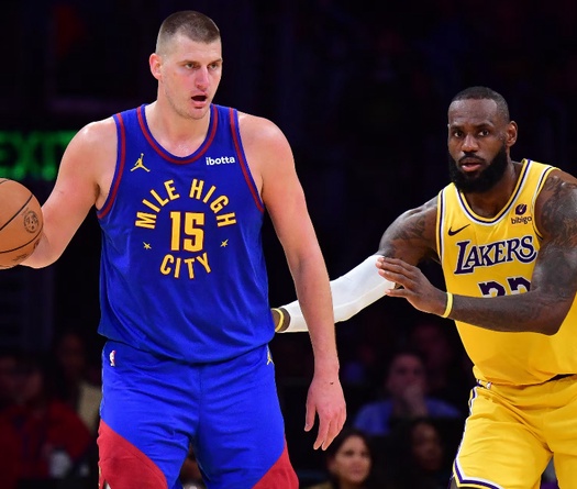 LeBron James dành lời khen có cánh cho Nikola Jokic: "Một trong những cầu thủ vĩ đại nhất lịch sử"