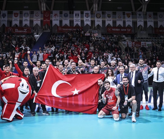 Ziraat Bankkart gây sốc, quật ngã Trentino ngay tại Ankara