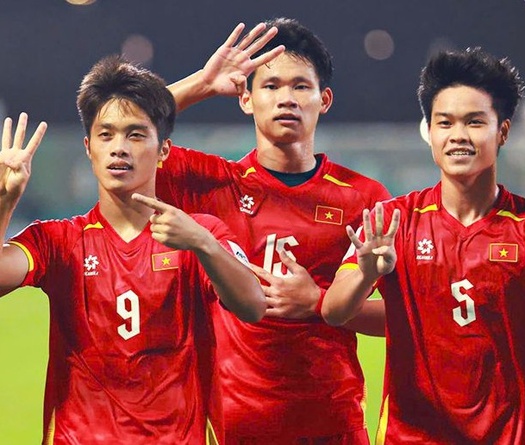 Đình Bắc rực sáng rồi nhận thẻ đỏ, U23 Việt Nam kiên cường vượt qua U23 Hàn Quốc