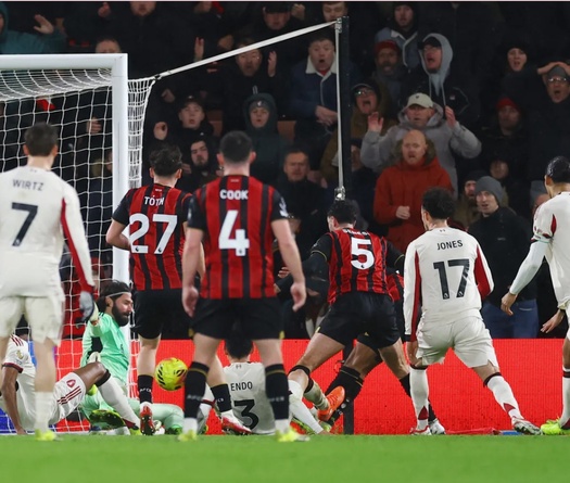 Bảng xếp hạng Ngoại hạng Anh sau khi Liverpool thua trận thứ 7