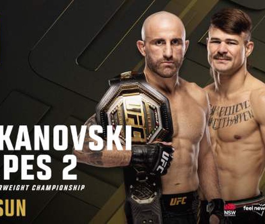 Trực tiếp UFC 325: Alexander Volkanovski vs. Diego Lopes 2