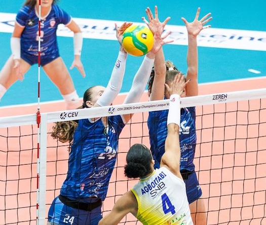 Bảng E Champions League: Rzeszów tiến bước, Levallois vượt qua trận đấu kịch tính năm set