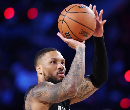 Siêu sao NBA Damian Lillard: Vừa dưỡng thương hưởng lương, vừa ẵm giải vô địch ném 3 điểm tại NBA All-Star 2026