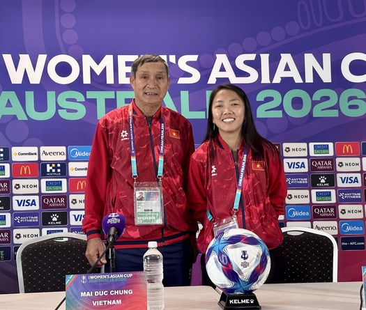 HLV Mai Đức Chung tự tin trước VCK Asian Cup 2026: Càng gặp đối thủ mạnh càng quyết tâm