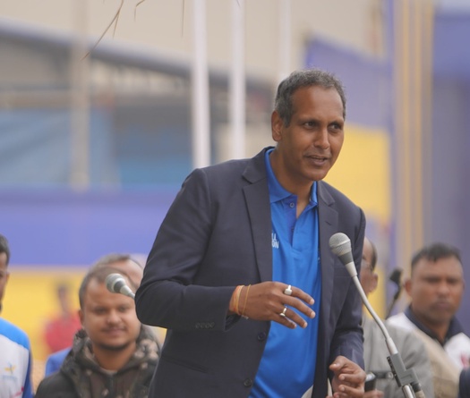 Abhijit Bhattacharya nhận giải thưởng của IOC nhờ dự án bóng chuyền cộng đồng