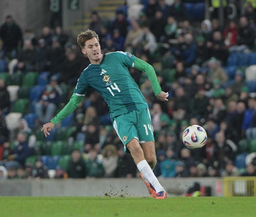 Bắc Ireland công bố đội hình gặp Italia ở trận play-off World Cup