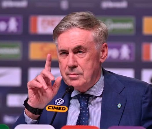 Ancelotti đã triệu tập 56 cầu thủ vào tuyển Brazil và chỉ 4 có tên trong tất cả các danh sách