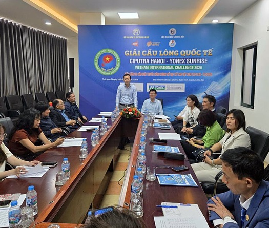 Đợi kỳ tích mới ở giải cầu lông Ciputra Hanoi - Vietnam International Challenge 2026
