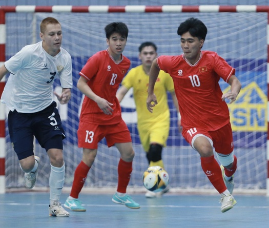 U19 futsal Việt Nam đấu U19 Nga: Cơ hội vàng để thử lửa thế hệ kế cận