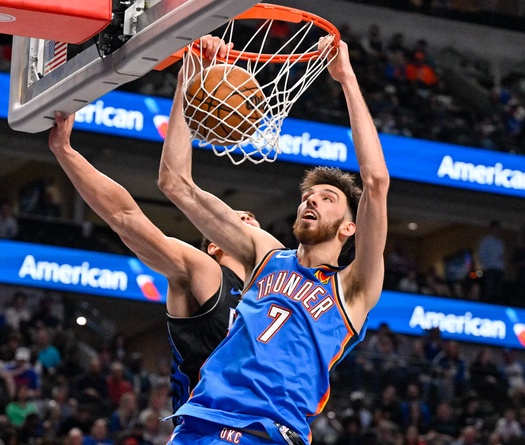 Bảo chứng chiến thắng Chet Holmgren: 8 mùa giải khỏe mạnh, 8 lần đứng trên đỉnh bảng