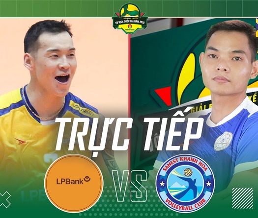 Link trực tiếp giải bóng chuyền VĐQG 2026 hôm nay: LP Bank Ninh Bình vs Sanest Khánh Hoà