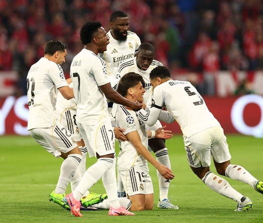 Chấm điểm Bayern Munich vs Real Madrid: Đêm tồi tệ của các thủ môn, Arda Guler rực sáng