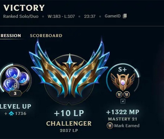 Riot Games áp dụng reset rank Cao Thủ+ trong bản cập nhật LMHT 26.9 LOL