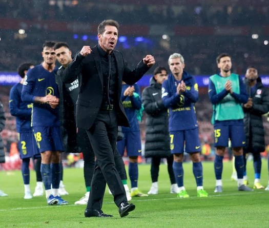 Nhờ Simeone, Atletico kiếm gần 1 tỷ euro từ Champions League