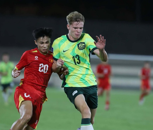 U17 Việt Nam thua đậm Australia, dừng bước ở tứ kết U17 châu Á 2026