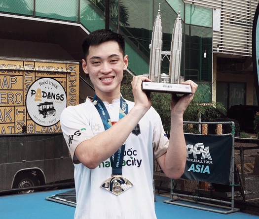 Lên ngôi vương Panas Kuala Lumpur Open 2026, Trương Vinh Hiển gom bao nhiêu tiền thưởng và điểm thưởng?