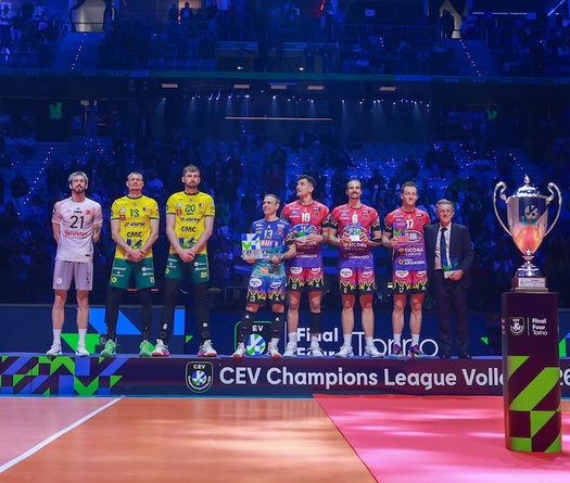 Perugia thống trị Dream Team CEV Champions League 2025/26