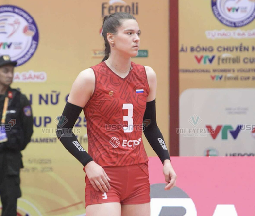 MVP VTV Cup hai năm liên tiếp góp mặt trong danh sách đội tuyển Nga 2026