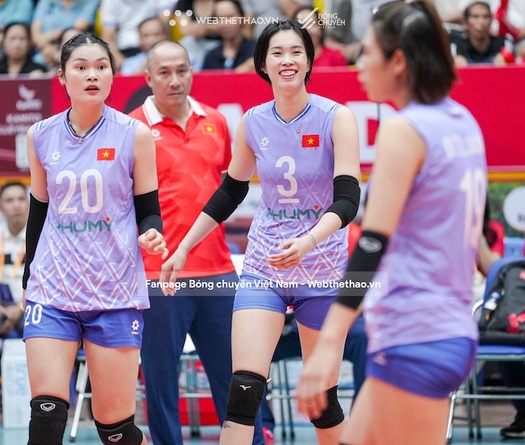 Đội tuyển bóng chuyền nữ Việt Nam và thử thách thi đấu lúc 8h sáng tại AVC Cup 2026