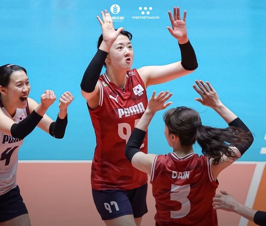 Hàn Quốc giành ngôi đầu bảng nghẹt thở, sẵn sàng đụng độ Việt Nam tại bán kết AVC Cup 2026