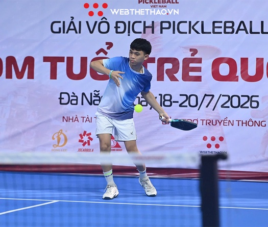 Hoàng "Samurai" vô địch U16 đơn nam Giải Vô địch Pickleball các nhóm tuổi trẻ Quốc gia 2026