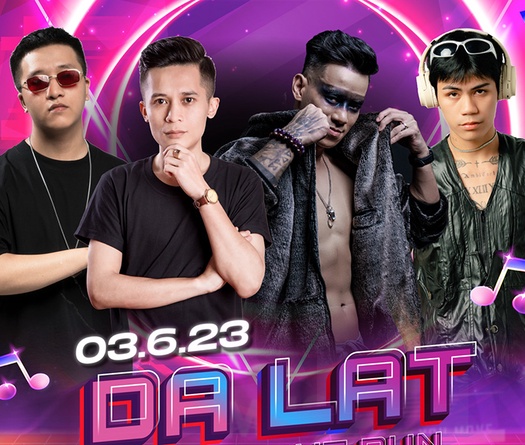 Những ban nhạc tạo nên sức hút trên đường chạy Da Lat Music Night Run 2023