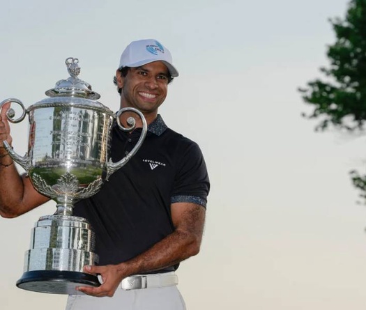 Từ kẻ ngoài tâm điểm đến nhà vô địch major: Aaron Rai viết nên câu chuyện cổ tích làng golf tại Aronimink