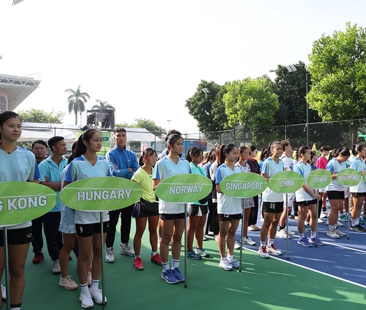 Khai mạc Giải Quần vợt quốc tế ITF U18 – J30 năm 2024 theo sự kiện Festival Ninh Bình "Dòng chảy Di sản"