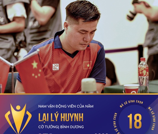 Ứng viên VĐV của năm ở Cúp Chiến thắng 2023: Lại Lý Huynh xem trọng công nghệ trong cờ tướng