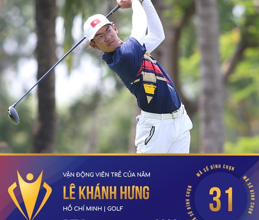 Ứng viên 2 hạng mục Cúp Chiến Thắng 2023: Golfer Lê Khánh Hưng với cú đột phá siêu phàm tuổi 16
