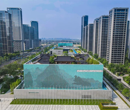 Làng vận động viên Asian Games nói không với rác thải