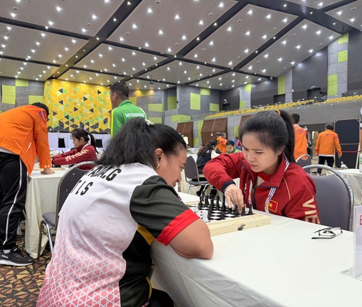 Cờ vua Việt Nam thống trị Đông Nam Á, đường đua xanh bùng nổ ngày vàng tại Para Games 13
