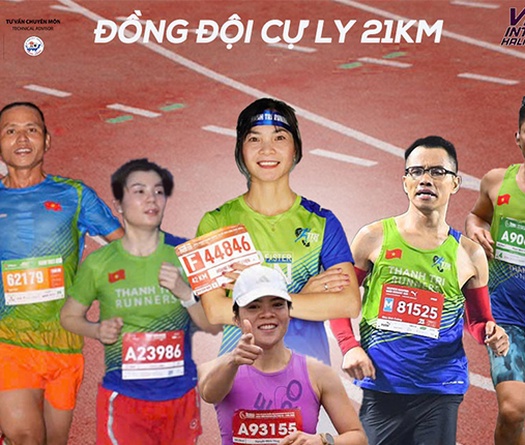 Thanh Trì Runners đổ quân xuống đường đua VIHM powered by Herbalife: Quyết tâm ghi dấu ấn tại nội dung Đồng đội 21km