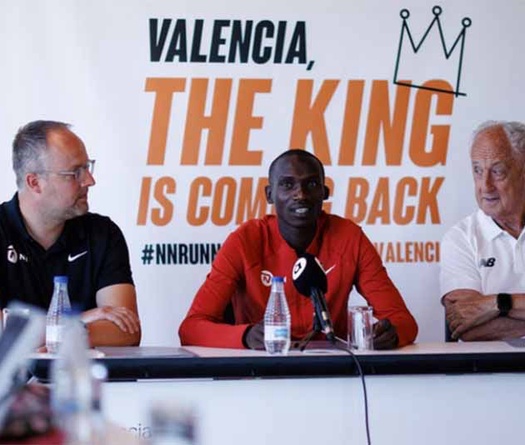 "Ông hoàng" chạy đường trường Cheptegei chọn Valencia làm nơi "khởi nghiệp" marathon