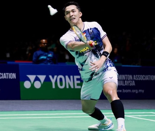 Giải cầu lông Malaysia Mở rộng 2026: Jonatan chiến thắng, Alwi về nước sớm