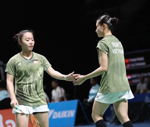 Vietnam International Challenge 2026: Đôi nữ Khánh – Ly trở thành "ngọn hải đăng" duy nhất của cầu lông chủ nhà