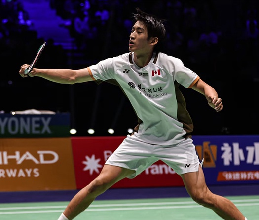 Victor Lai thắng dễ Jonatan Christie ngay lần đầu đấu chung kết đơn nam Indonesia Open Super 1000