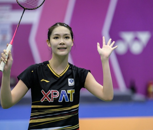 "Tiểu tiên nữ" Pitchamon Opatniputh tranh vô địch giải cầu lông Taipei Open 2025