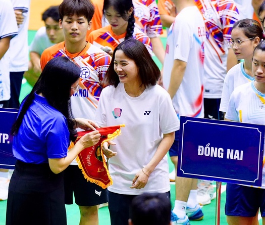 Giải cầu lông Vô Địch Cá nhân Quốc Gia 2025: Quyết liệt ngay từ ngày đầu
