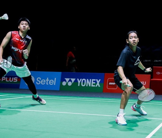 Đôi nam nữ Marwan/Aisyah của chủ nhà vắng mặt tại Giải cầu lông Indonesia Masters 2026