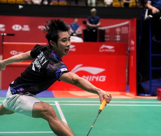 Cầu lông Kumamoto Masters Japan 2025: cựu vô địch thế giới Loh Kean Yew dễ dàng vào vòng 16