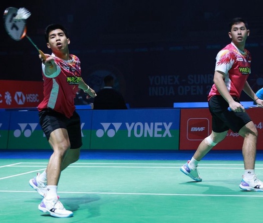 Sabar và Reza "hủy diệt" đối thủ tại giải cầu lông India Open 2026: Thẳng tiến vòng 2 và nhắm tới quỹ tiền thưởng 25 tỷ đồng