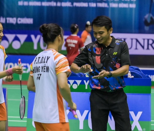 Các hạt giống toàn thắng ở tứ kết Giải cầu lông Vô địch Cá nhân Quốc Gia 2025