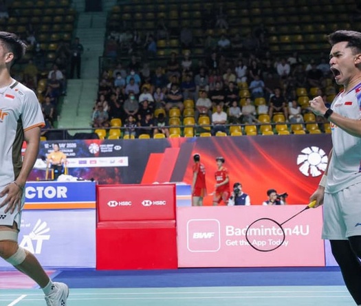 Leo Rolly Carnando và Daniel Marthin lọt vào Bán kết giải cầu lông Thailand Open 2026