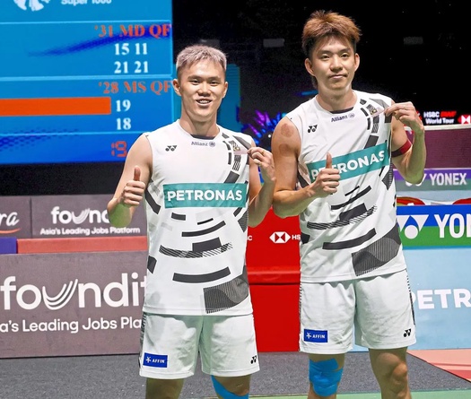 Cặp cầu lông đôi nam Man-Tee vẫn giữ vững khát vọng, thừa nhận vẫn còn nhiều điều cần cải thiện