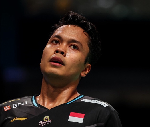 Ginting chia sẻ về thất bại ở giải cầu lông Japan Open 2025
